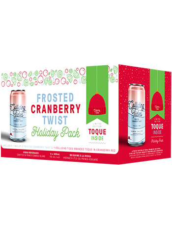 Colliding Tides Frosted Cranberry Holiday Pack