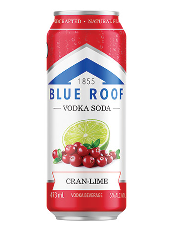 Blue Roof Vodka Soda Cran Lime