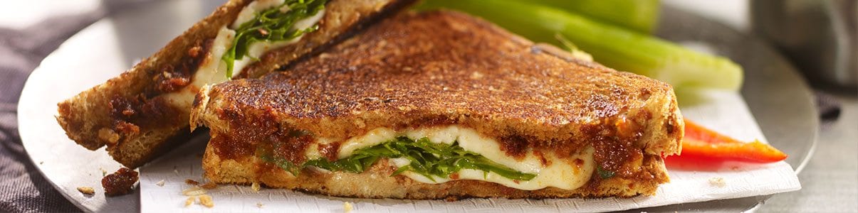 Arugula-and-Mozzarella-Panini