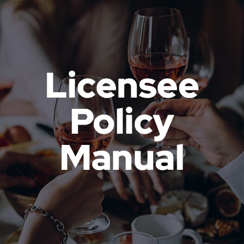Licensee Policy Manual